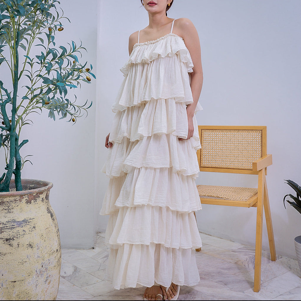 Summer Breeze Tiered Maxi Dress