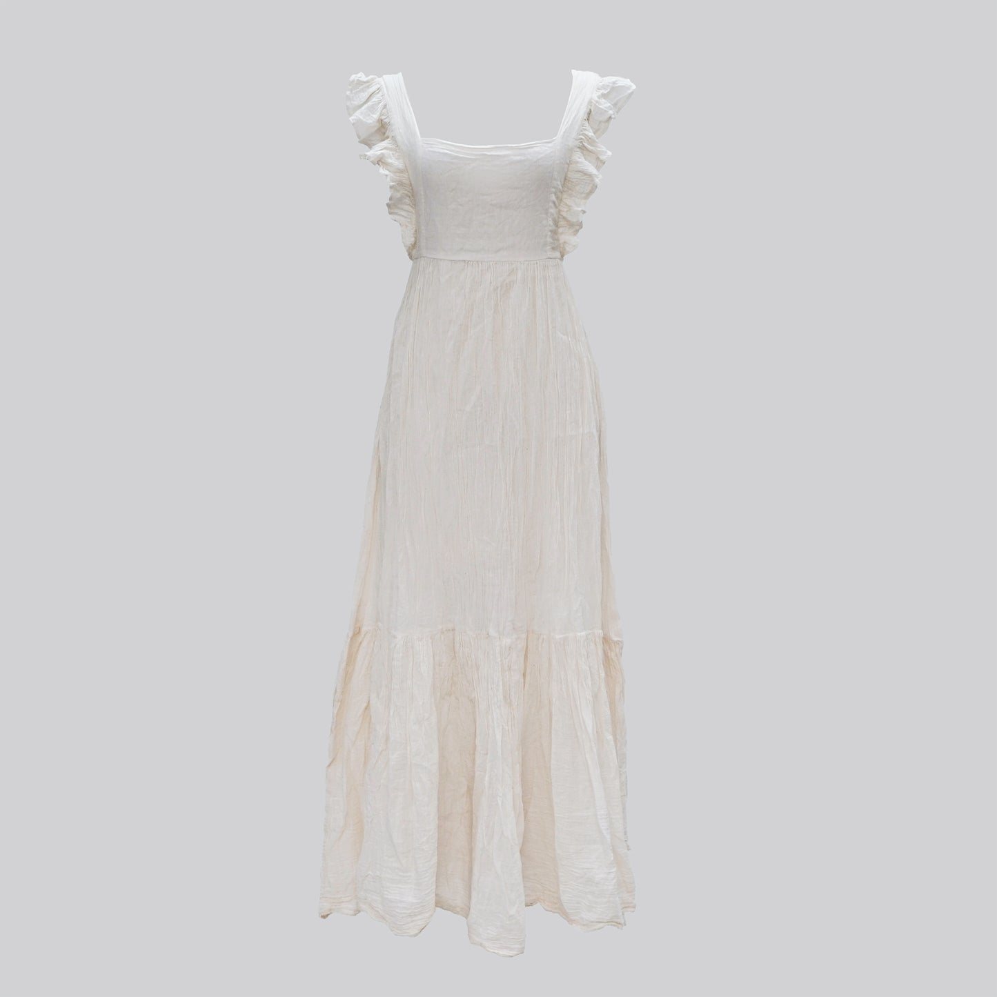 Whisper Ruffle Maxi Dress