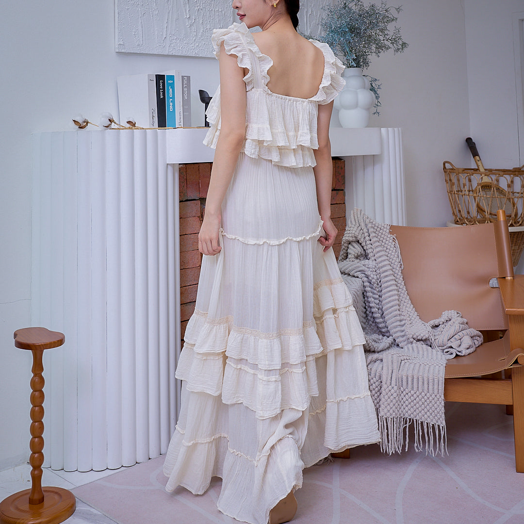 Willow Tiered Ruffle Maxi Dress
