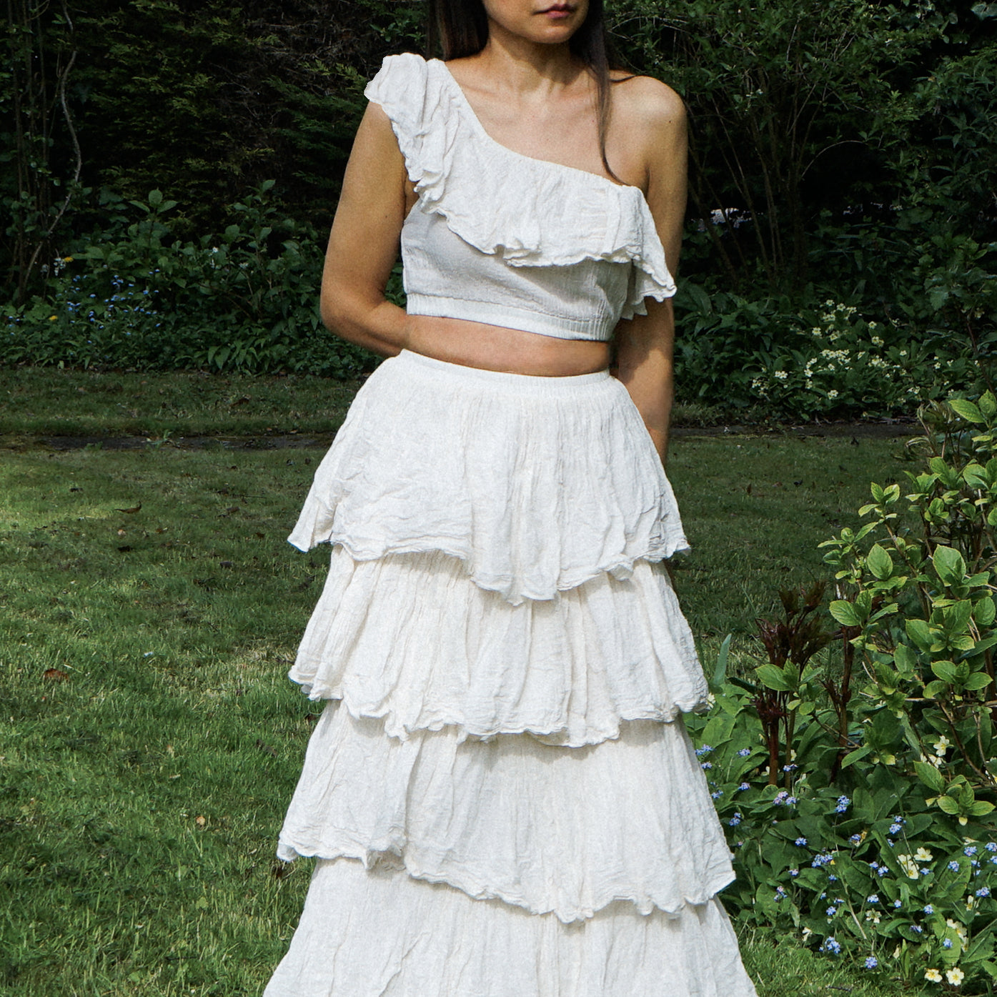 Ruffled Crop Top