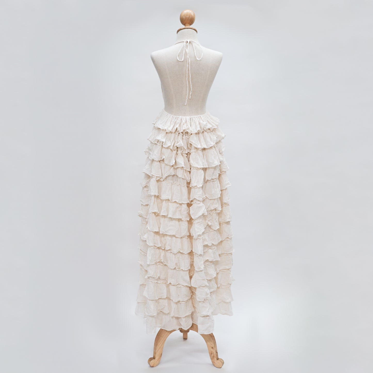 Ethereal Ruffle Maxi Dress