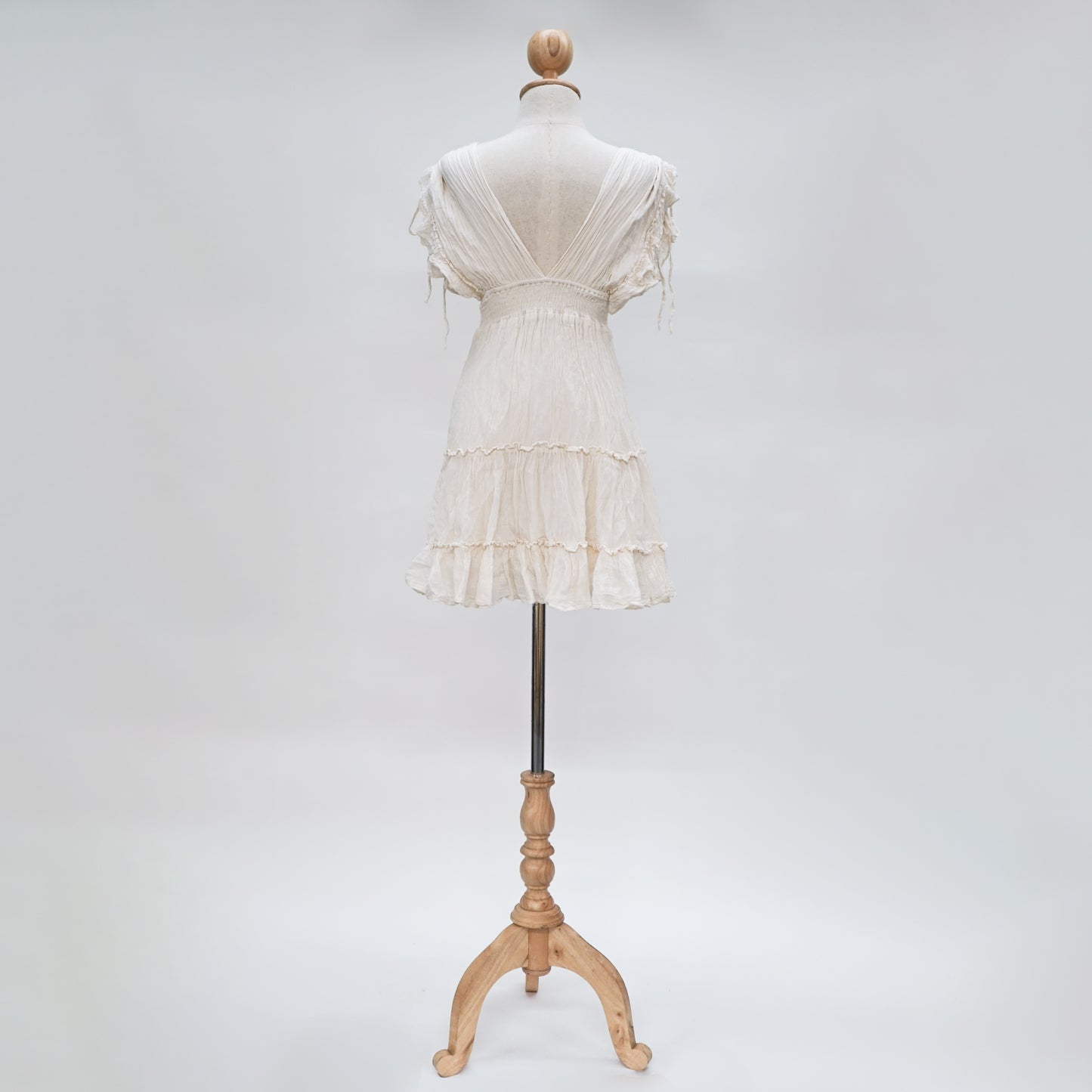 Ruffle Sleeve Mini Dress