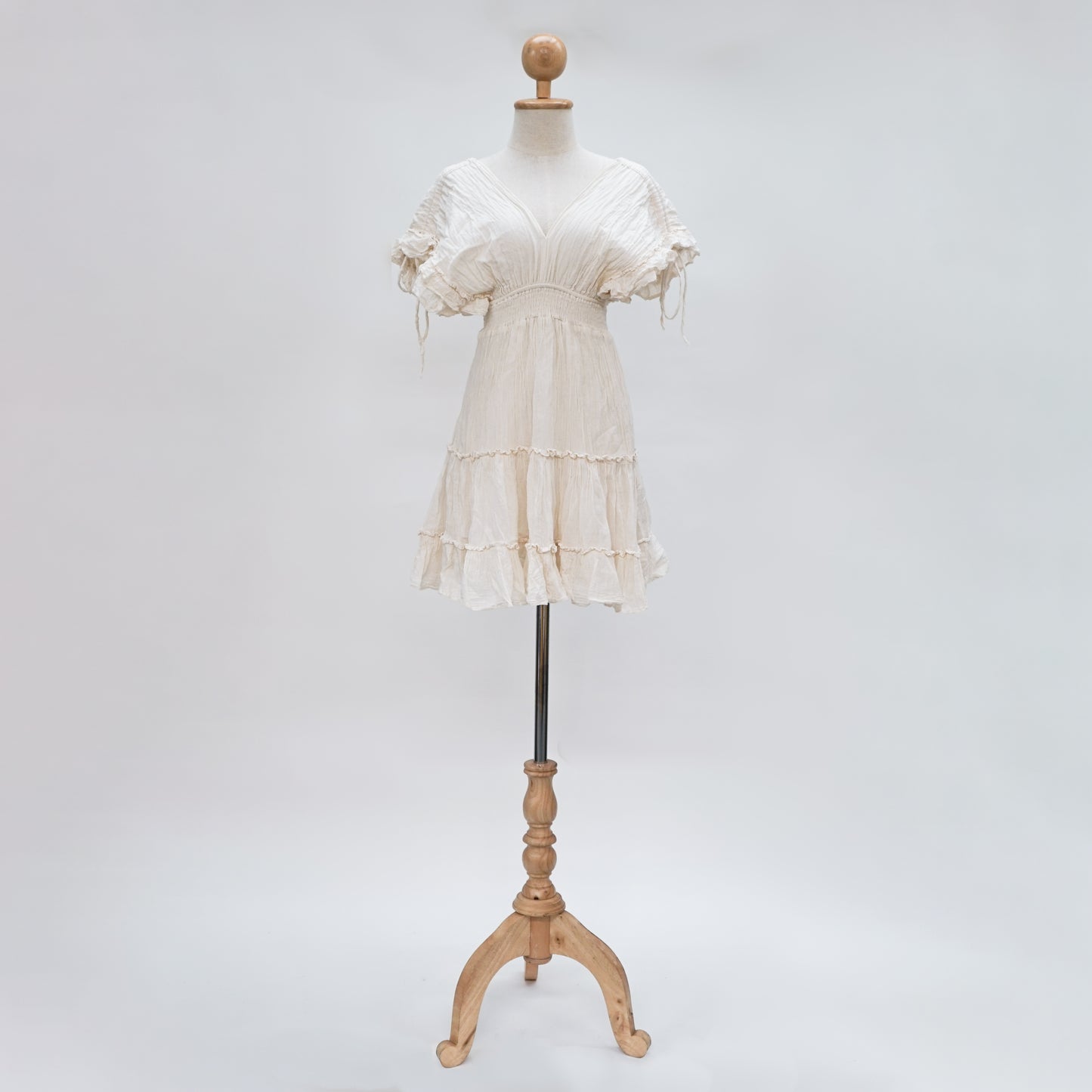 Ruffle Sleeve Mini Dress