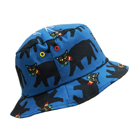 Fire Black Panther Bucket Hat