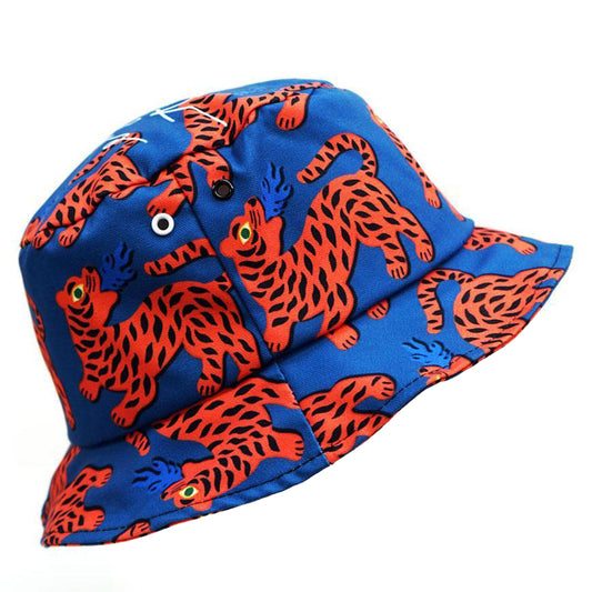 Fire Red Tiger Bucket Hat