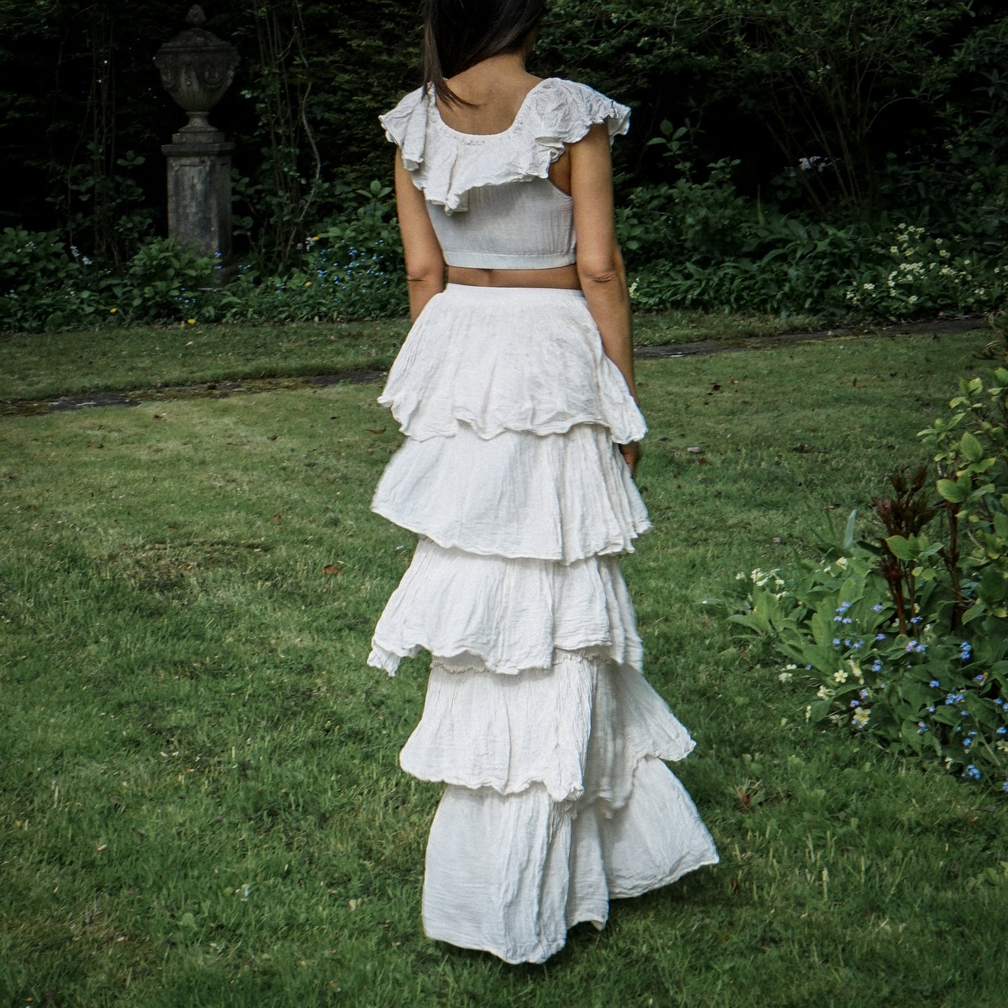 Ruffled Crop Top