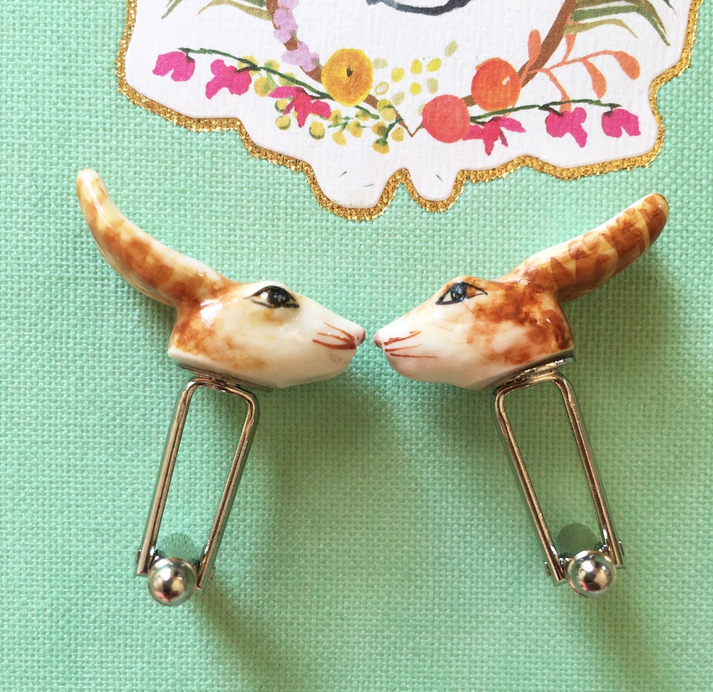 Bunny cufflinks