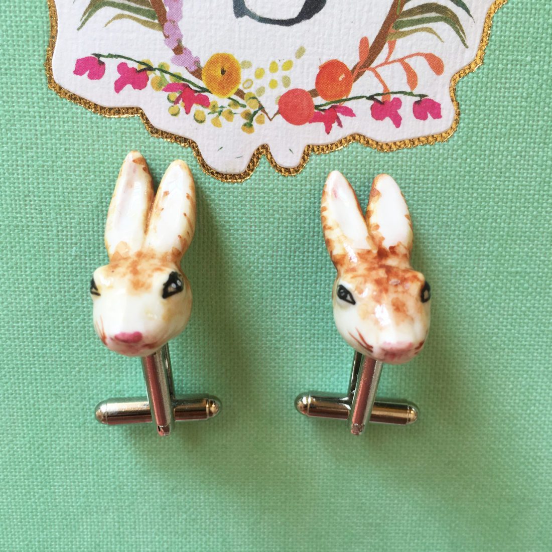 Bunny cufflinks