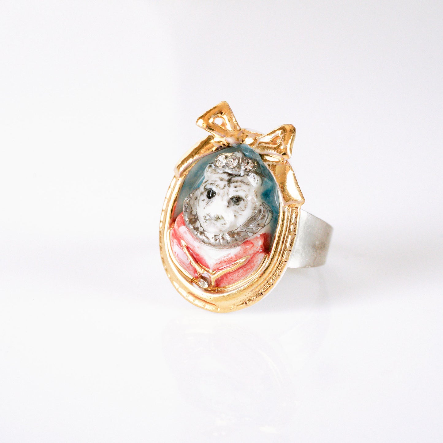 Tiger Portrait Ring