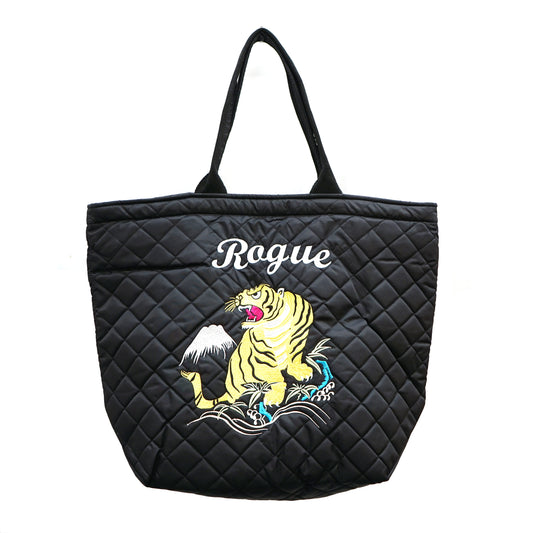 Black tiger oversized bag
