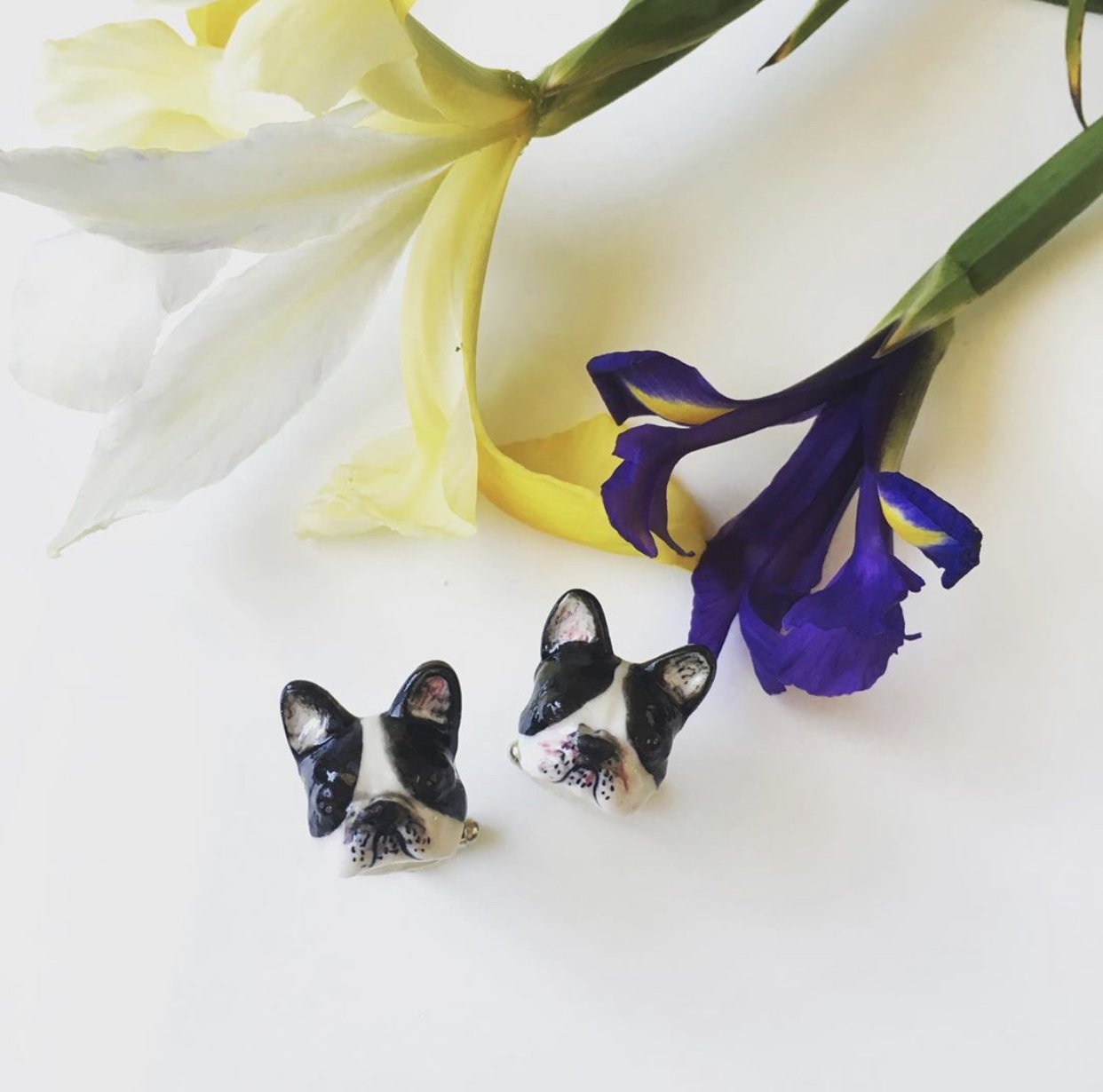 French bulldog cufflinks