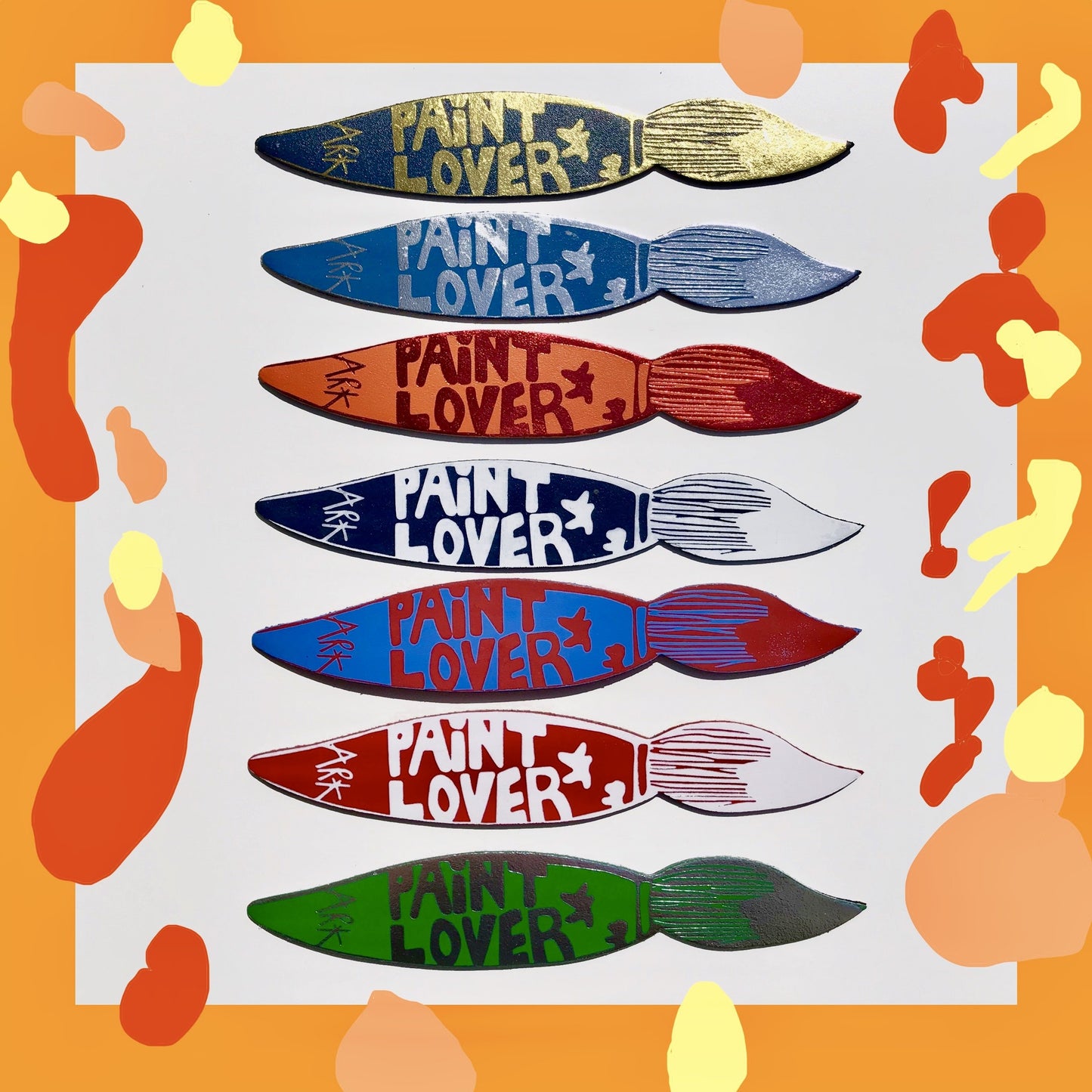 Paint Lover Bookmarks