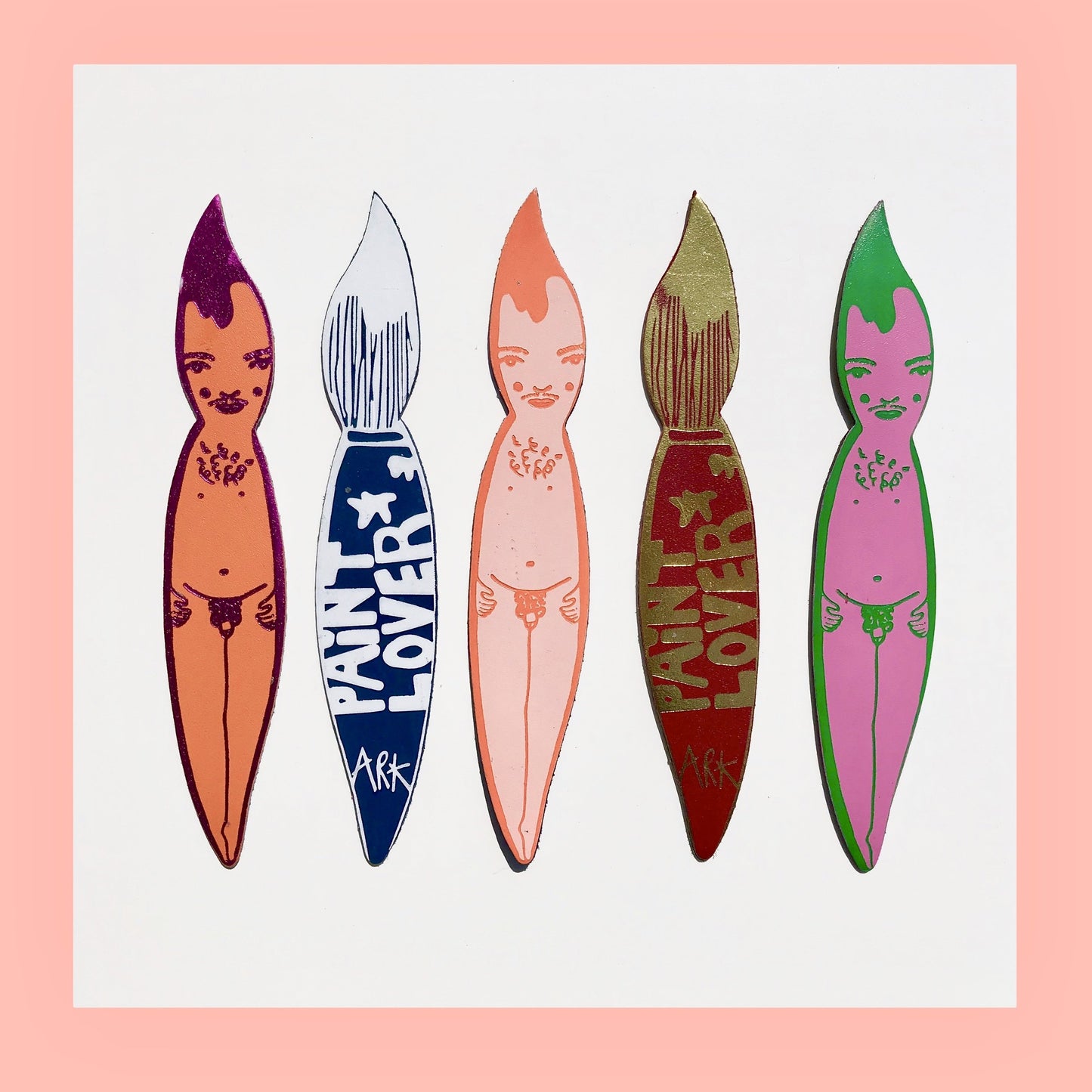 Paint Lover Bookmarks