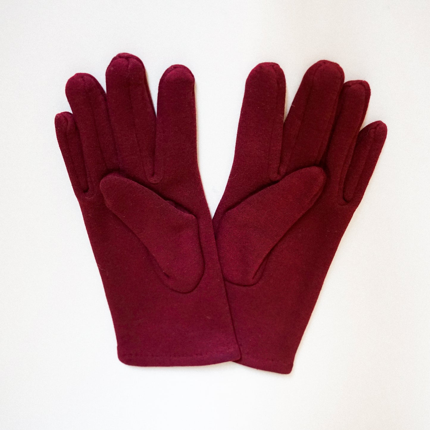 Burgundy Star Gloves