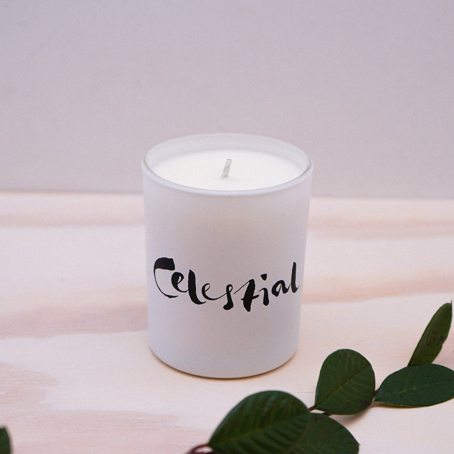 Celestial Natural Wax Candle