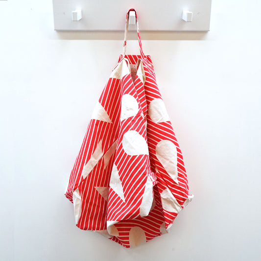 Red Water Drop Tote Bag
