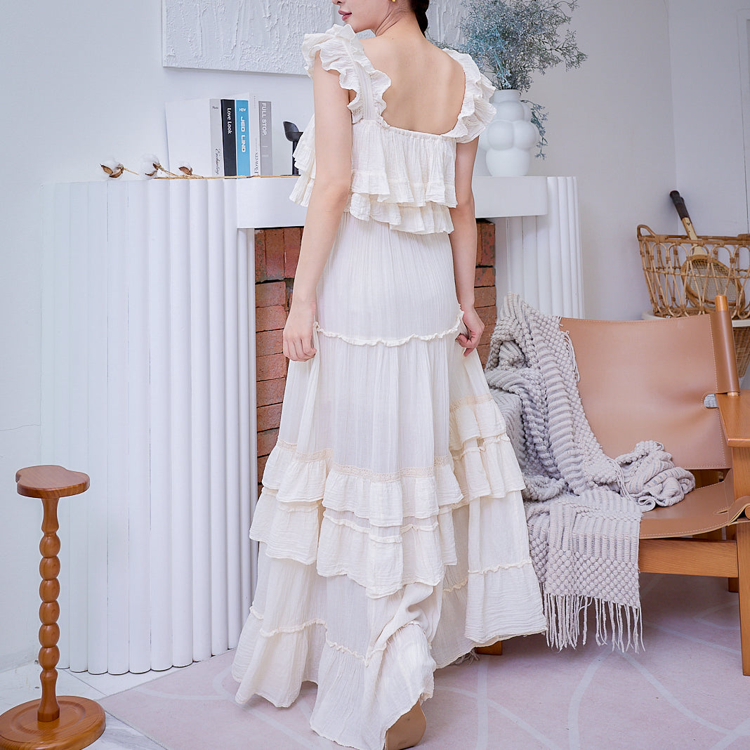 Willow Tiered Ruffle Maxi Dress