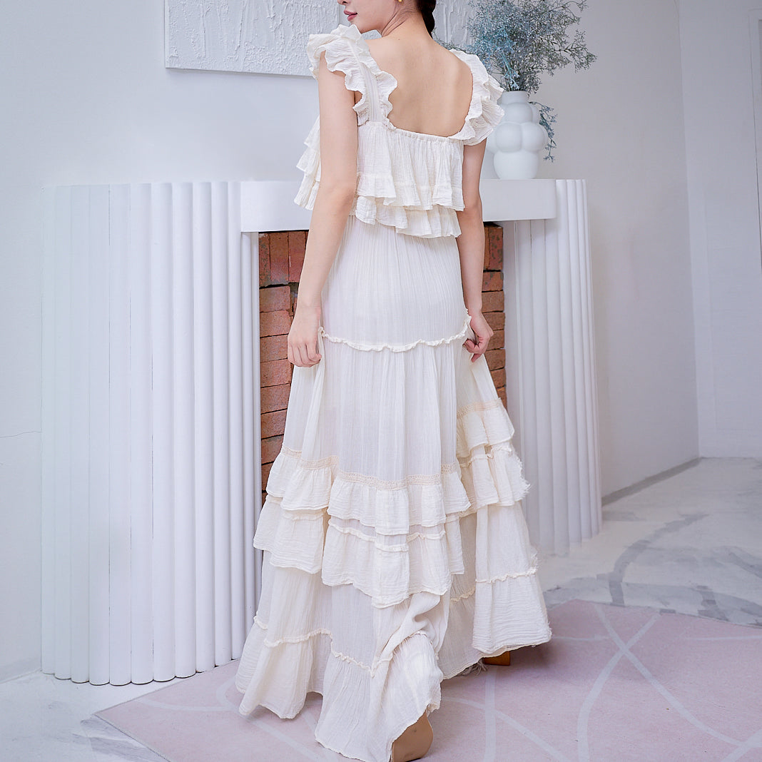 Willow Tiered Ruffle Maxi Dress