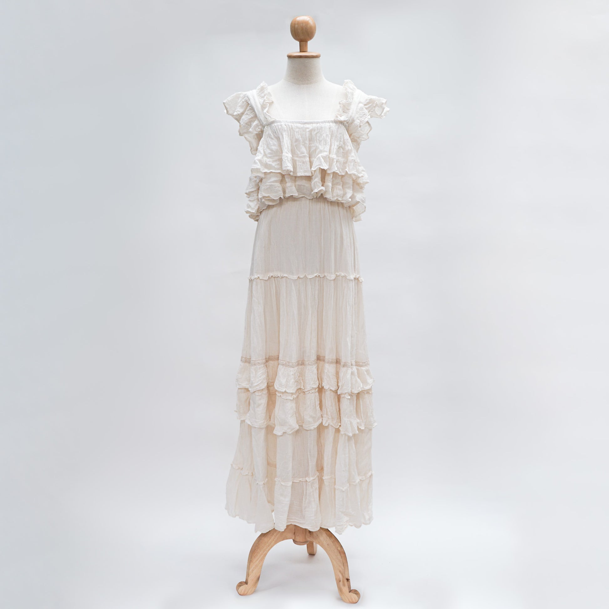 white tiered ruffle maxi dress Willow Tiered Ruffle Maxi Dress – I LIVE IN THAT WARDROBE