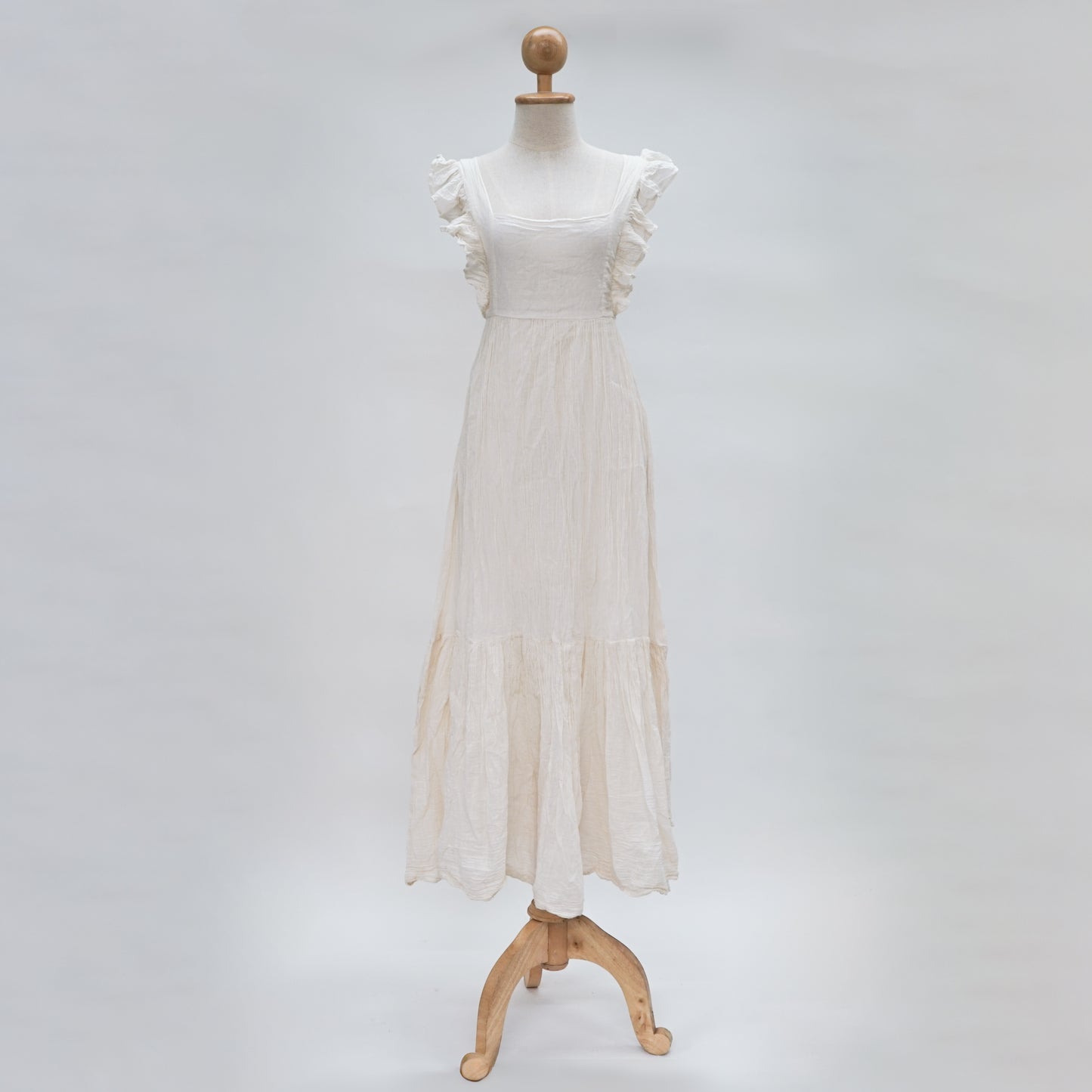 Whisper Ruffle Maxi Dress