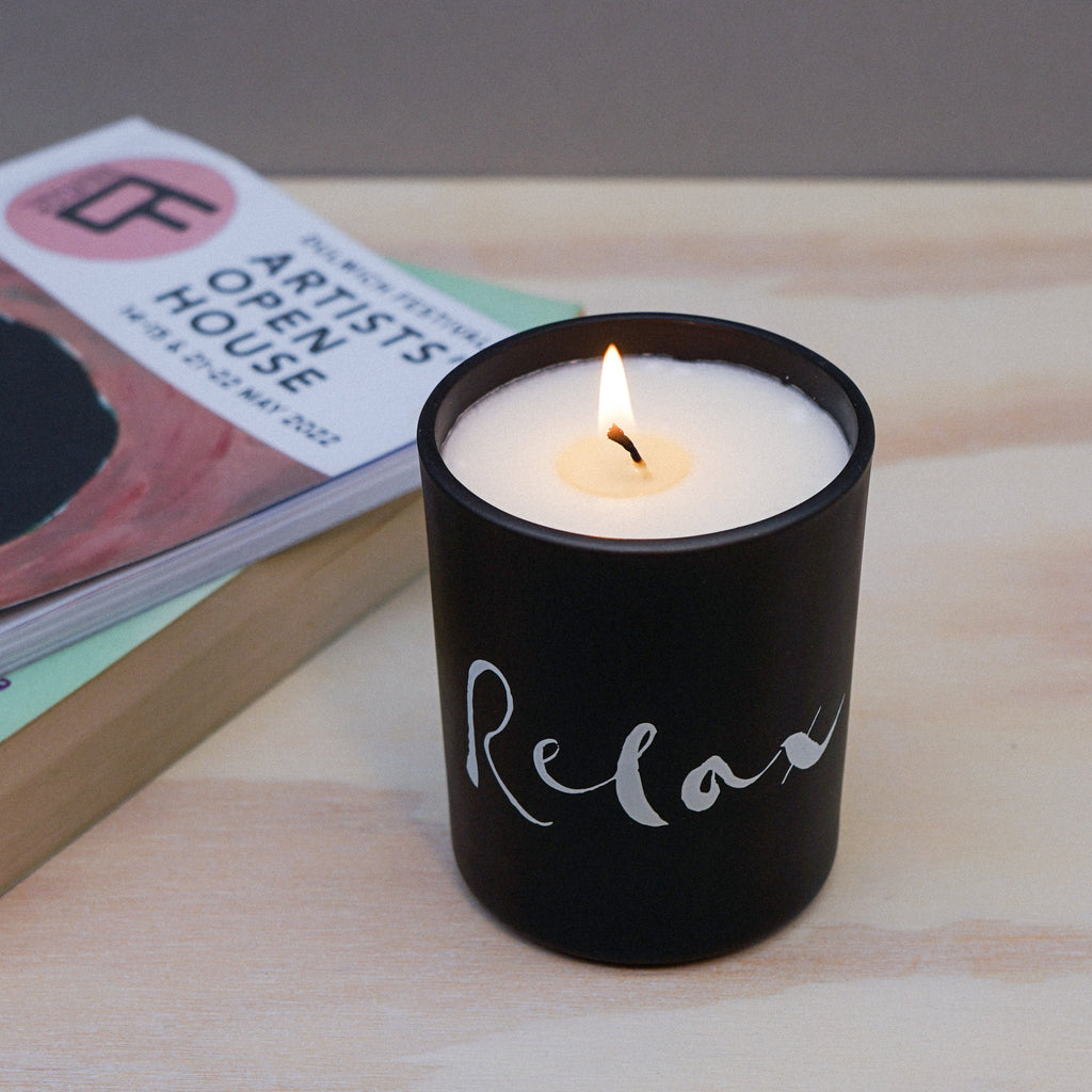 Relax Natural Wax Candle