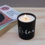 Relax Natural Wax Candle