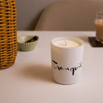 Tranquil Natural Wax Candle