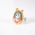 Tiger Portrait Ring