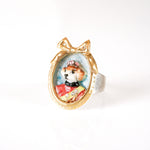 Little Lord Crispin Dachshund Portrait Ring