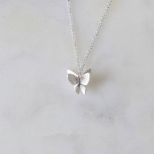 Sterling Silver  Butterfly Necklace