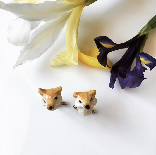 Fox cufflinks