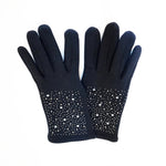 Navy Star Gloves